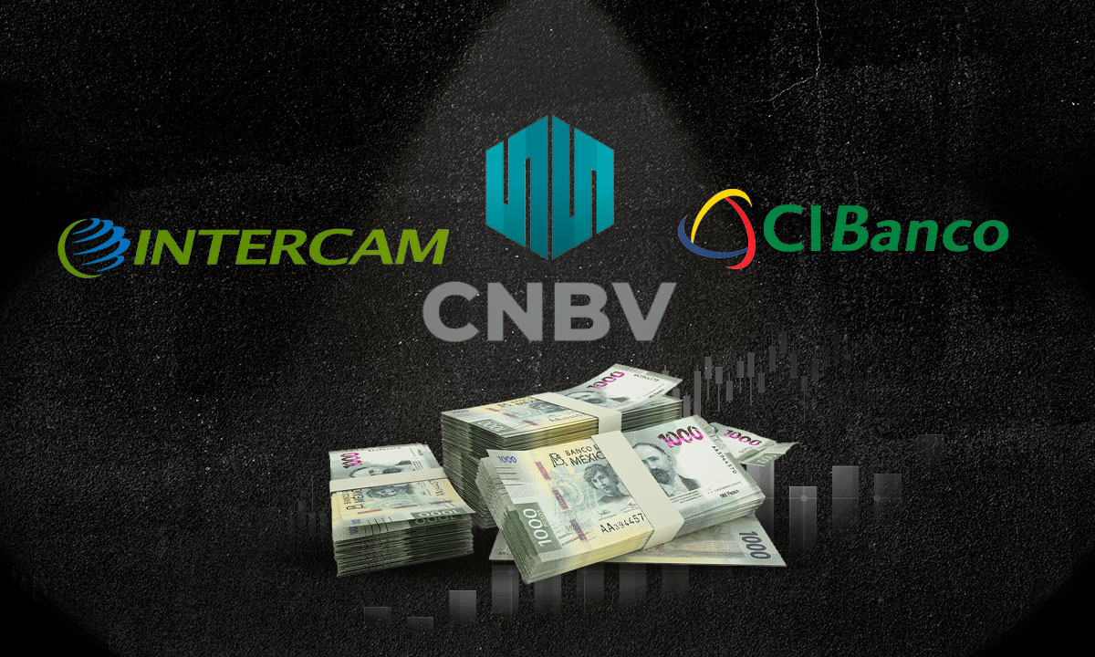 HR Ratings revisó a la baja las calificaciones de Intercam y CiBanco, colocándolas en Observación Negativa tras la intervención de la CNBV.